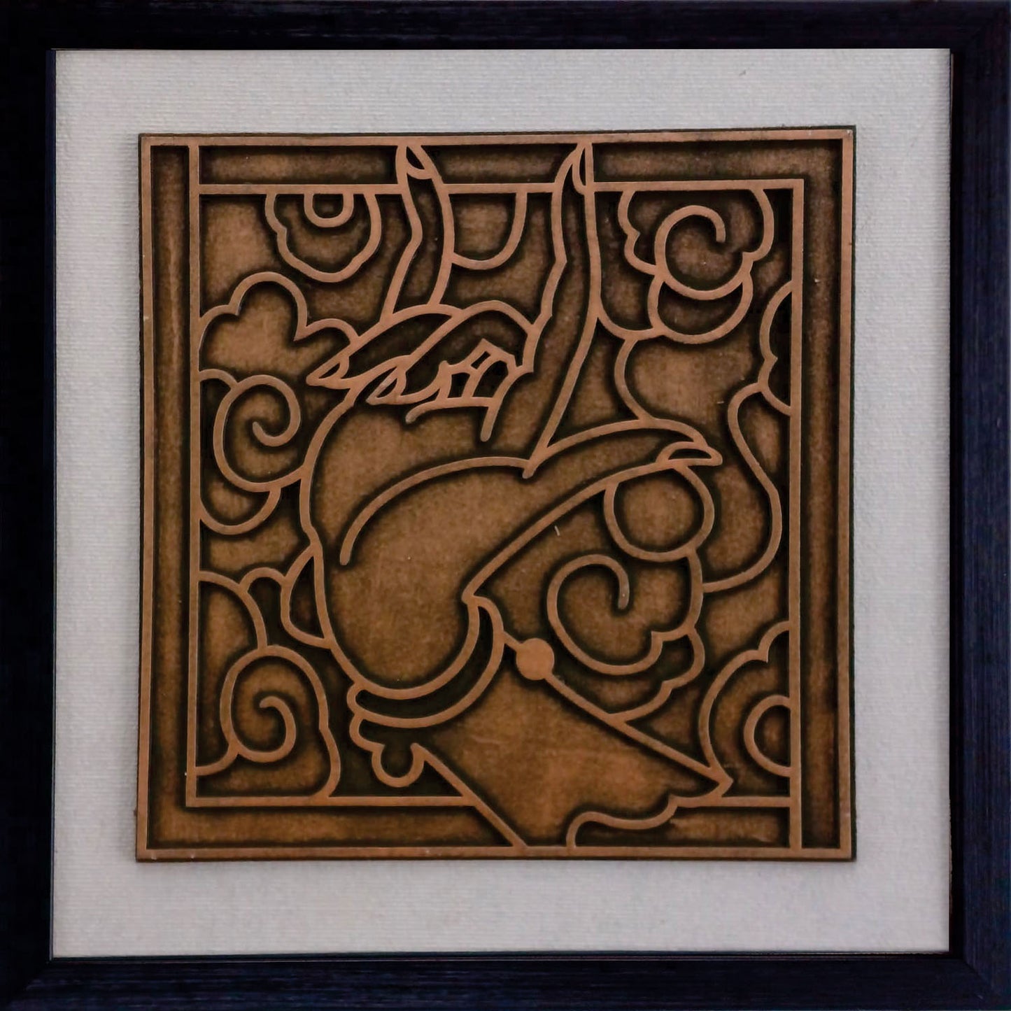 Hand embossed art work