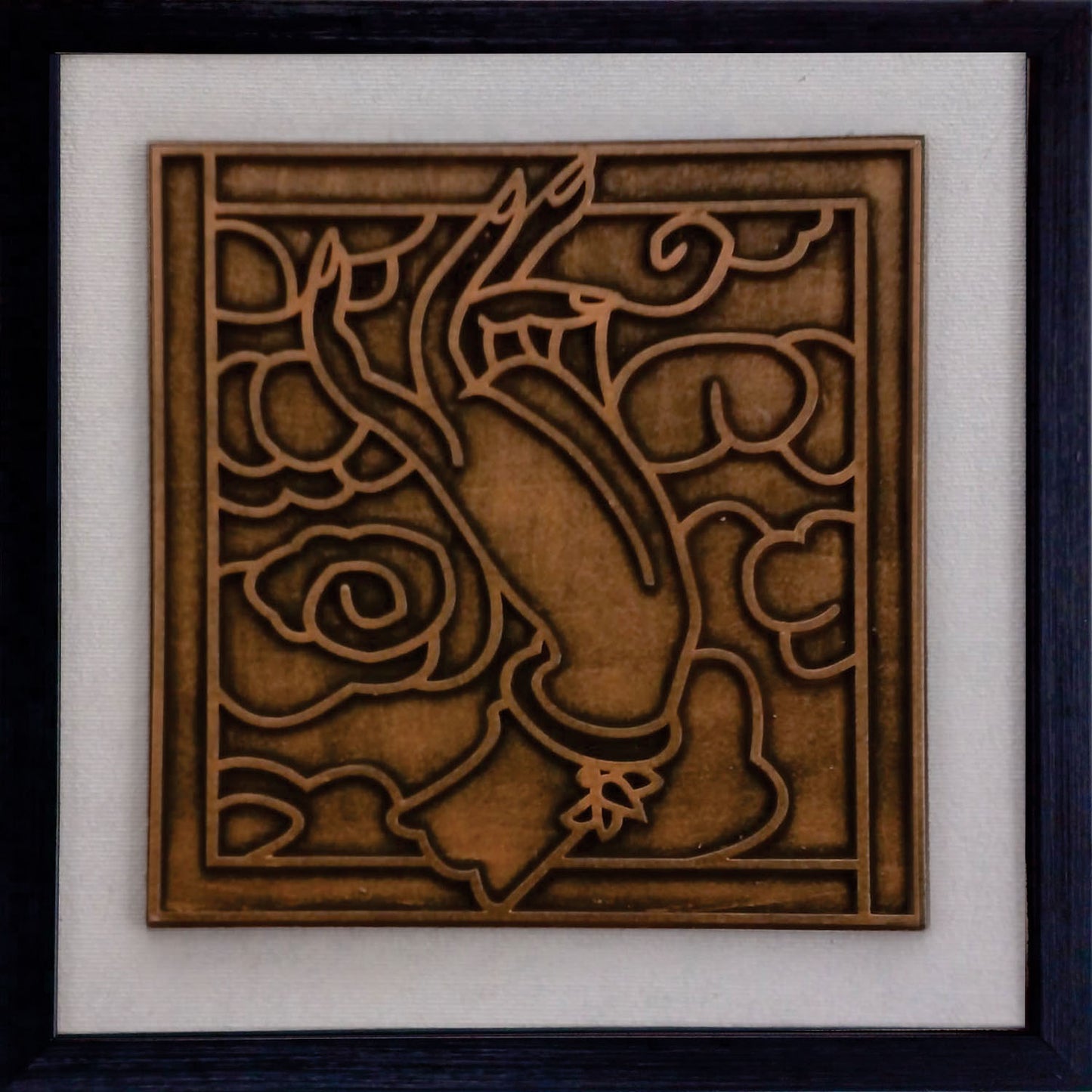 Hand embossed art work