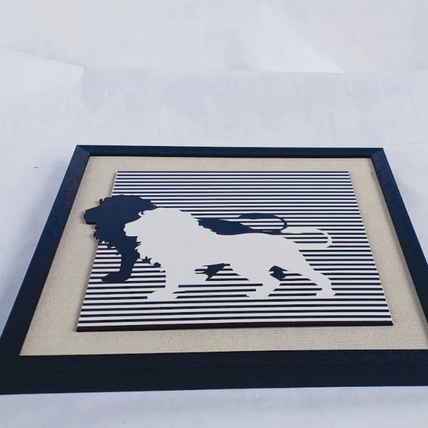 Animal - Lion illusion art work